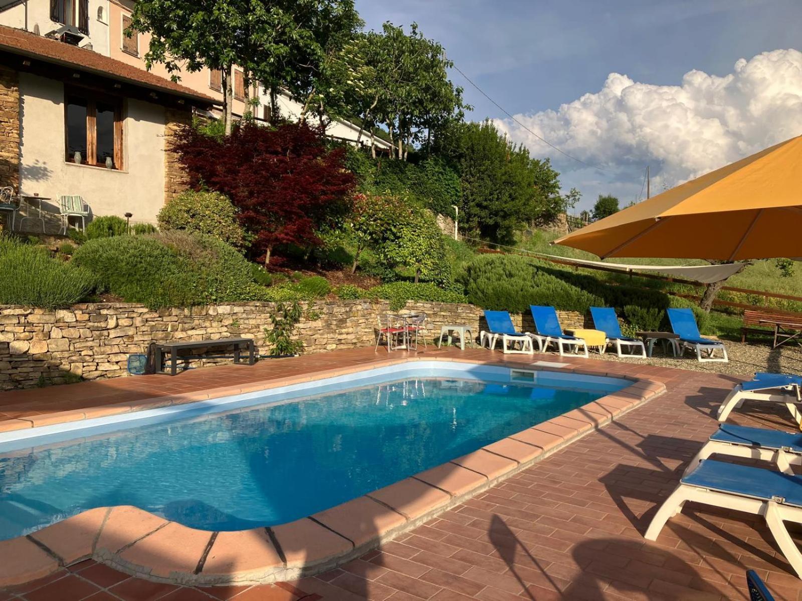 Casa Petra - Casa Tre Stelle - Casa Caneva - Ferien Fuer 6-14 Personen Ponti Extérieur photo